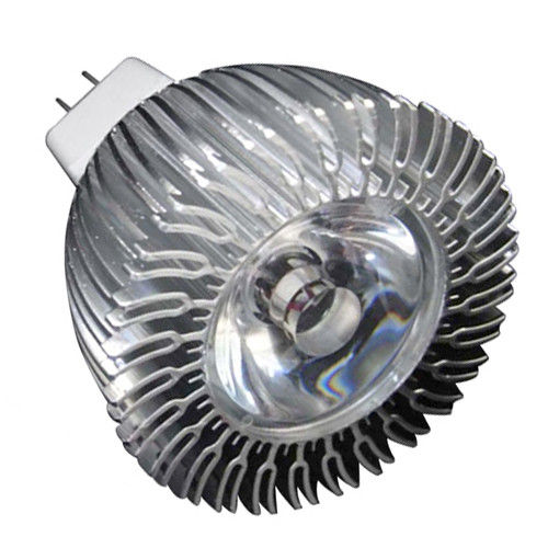 12V 3W MR16 lâmpadas LED spot lighting RoHS, super brilhante LED spot luzes 180LM