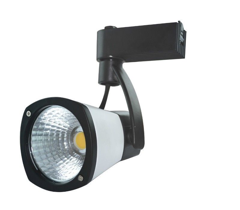 Cob levou holofotes de 30 ° 5000K via ra80 60 Hz led track spot light, Branco Puro