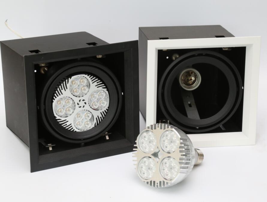 Led Luz de led grade 35 watts / PAR30 grille downlight