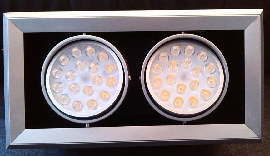 36W led luzes recessed downlights / Dupla / LED downlights