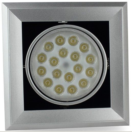 60Hz recesso luminárias embutidas led 18W 60°, tetO downlights