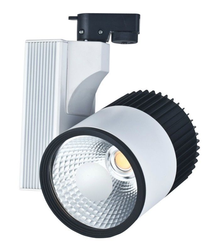 Cob led track spot light 30W para Casa 6500k Branco Frio levou spot de iluminação