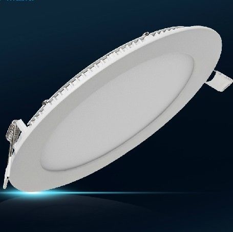 Round 15 W LED flat panel Luz recessed tetO levou painel de Luz, 190 mm de diâmetro