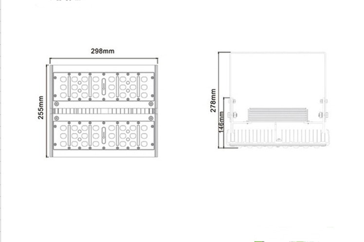 Pure White 5000K Led 60 Watt High Bay Lights For Workhouse , AC 220 Volt LED
