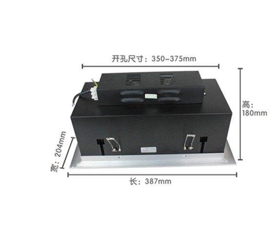 Hotel 36 W Led Grille Spot Light Fixture Bridgelux With High CRI 80 , 390mm * 205mm